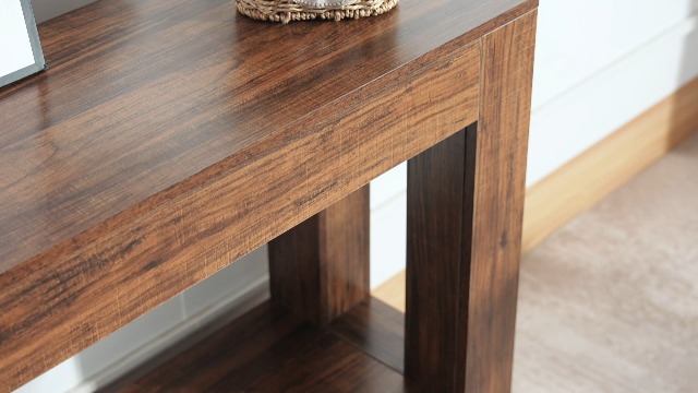 Amazon.com: LITTLE TREE 63-Inch Wood Entryway Table, Long